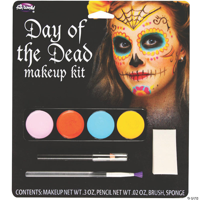 Female Day of the Dead Makeup Kit | Costume-shop.com - image 1