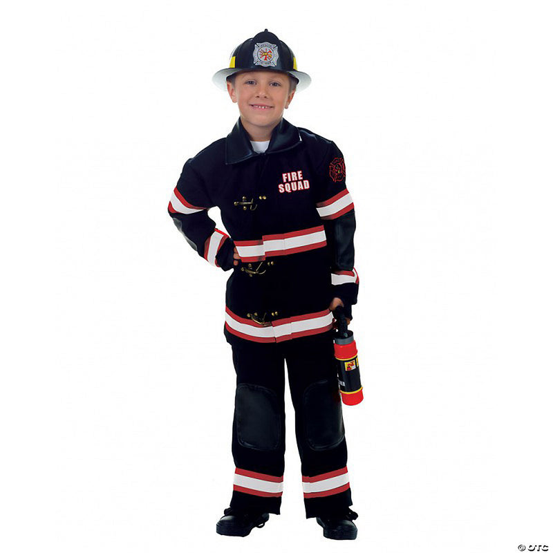 Child's Black Fireman Helmet | Costume-Shop.com