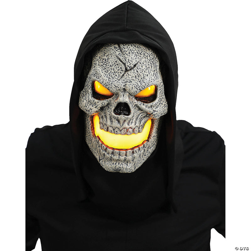 Flame Fiend Skull Yellow Mask - image 1