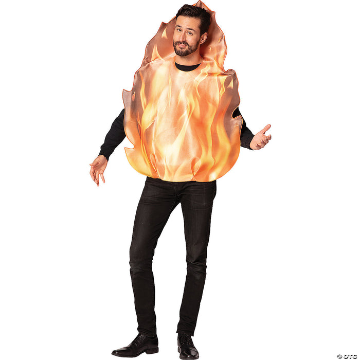 Flaming Fire Adult Costume