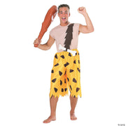 Bamm Bamm Animated Jumpsuit Costume - ONE SIZE - image 1
