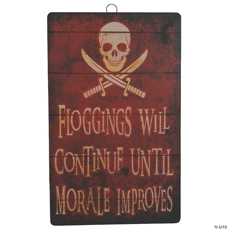 Floggings Will Continue Wall Sign Decoration - image 1