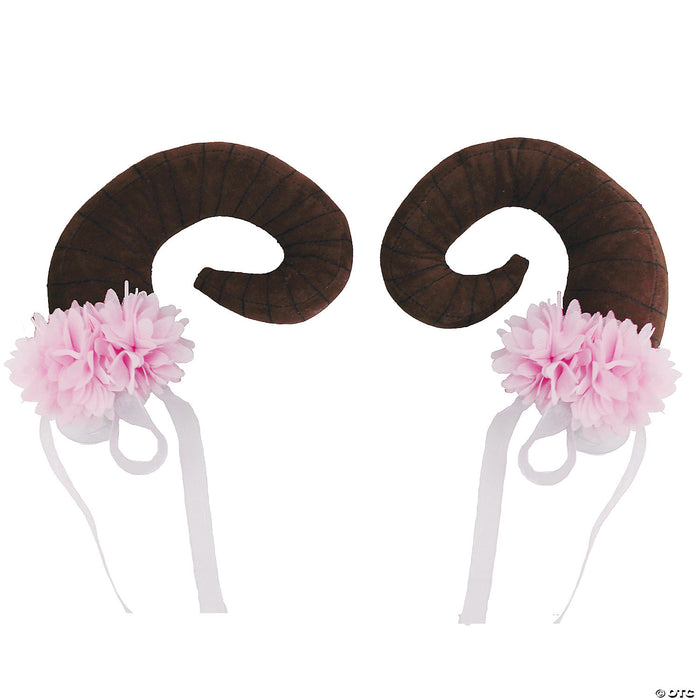 Floral Clustered Nymph Horns