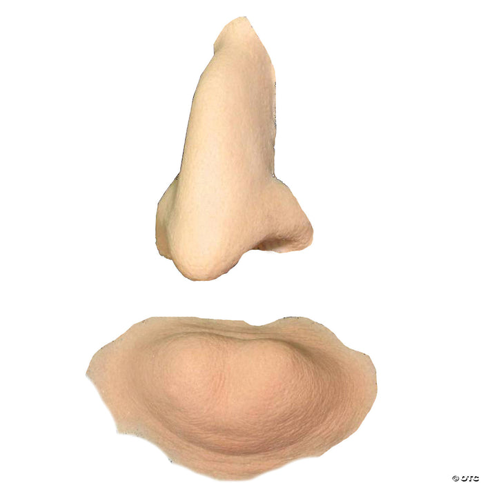 Foam Latex Witch Nose And Chin
