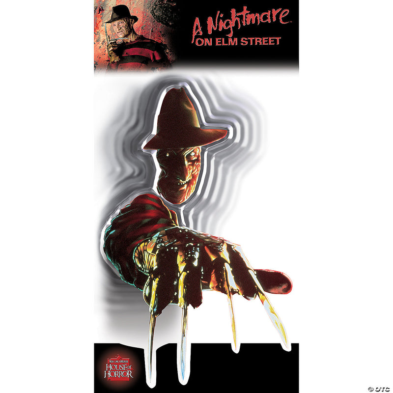 Nightmare on Elm Street Freddy Krueger Wall Scratches Window Decoration - image 1