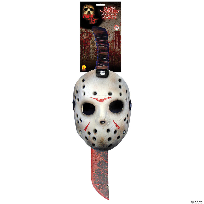 Friday the 13th Jason Voorhees Mask And Machete Kit - image 1