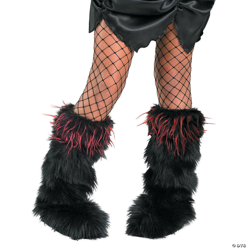 Funky Fur Boot Covers for Kids | Costume-shop.com - image 1