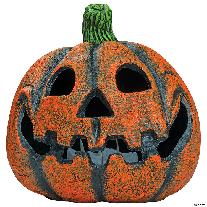 9" Funny Pumpkin Jack-o-Lantern Decoration
