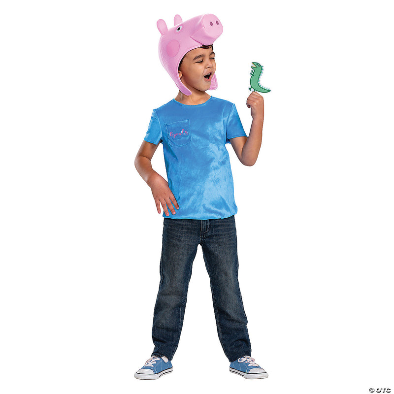 George's Playful Adventure: Toddler Costume 🐷🚂 - image 1