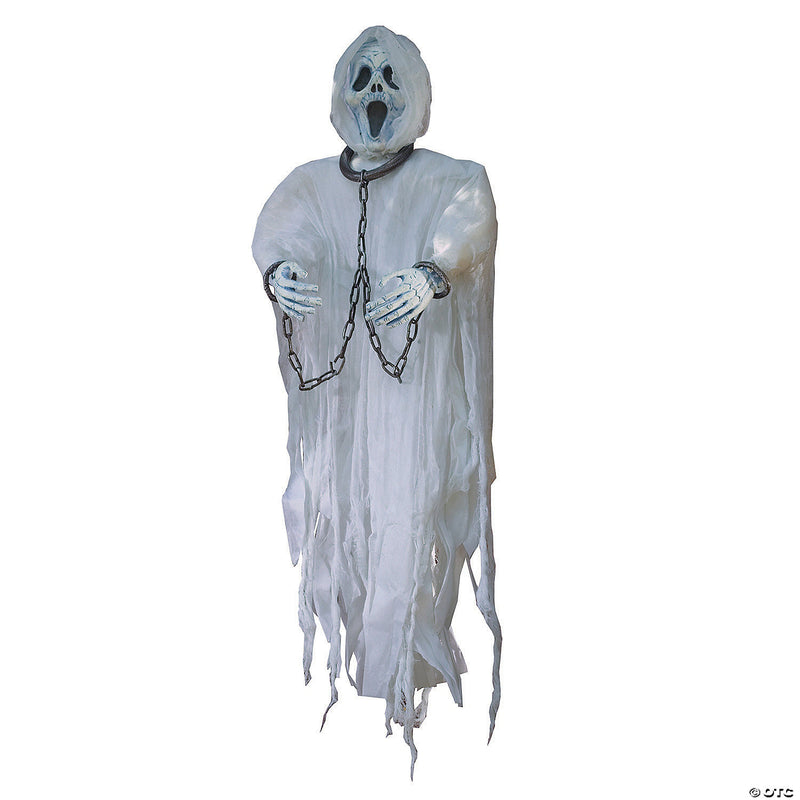 Ghost Face Hanging Figure Halloween Décor - image 1