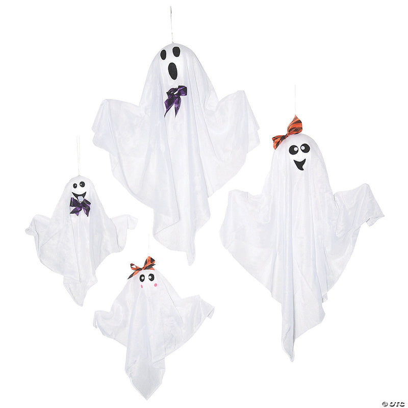 Hanging Ghost Family Halloween Decoration Set - 4 Pc. - image 1