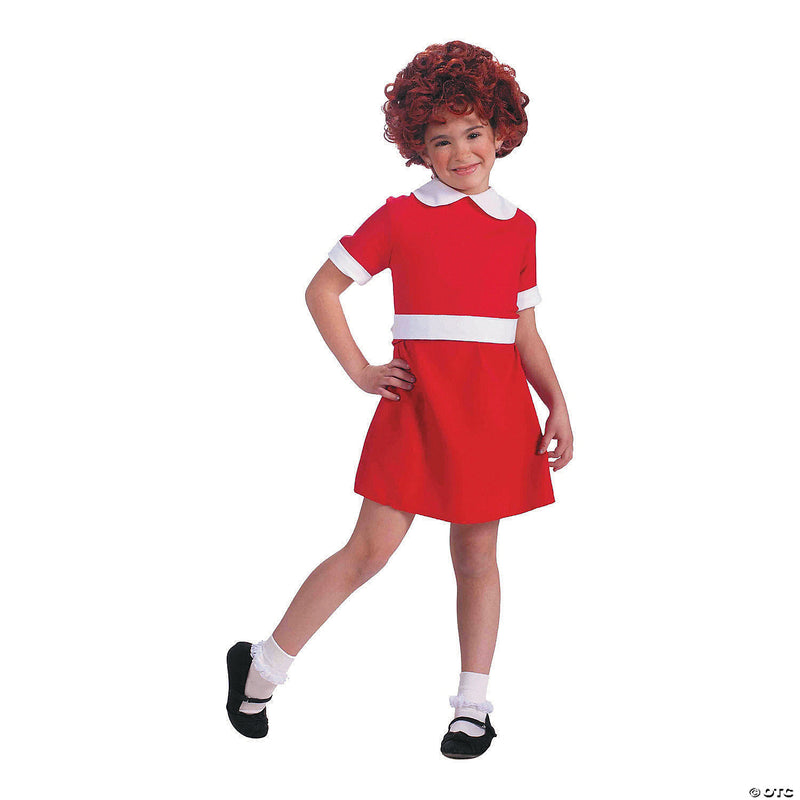 Girl’s Annie™ Costume - Small - GIRLS 4-6 - image 1