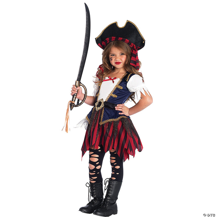 Caribbean Treasure Pirate Costume - Set Sail for Adventure and Treasure! 🏴‍☠️🌊