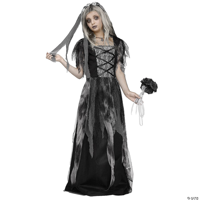 Girl's Cemetery Bride Costume