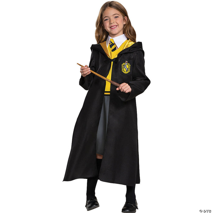 Girl's Classic Harry Potter Hufflepuff Dress Costume - Large
