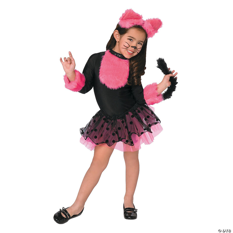 Girl's Cutie Cat Costume - Purr-fectly Fabulous! 🐱💖 - image 1