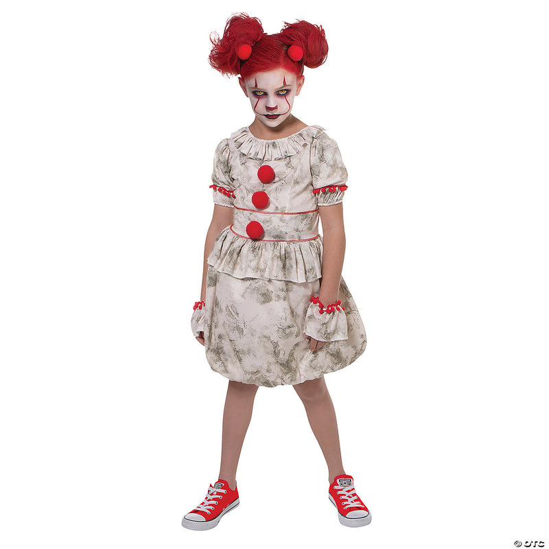 Girl's Dancing Clown Costume - LARGE - image 2