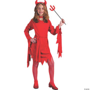 Girl's Darling Devil Costume - Large - LARGE - image 1