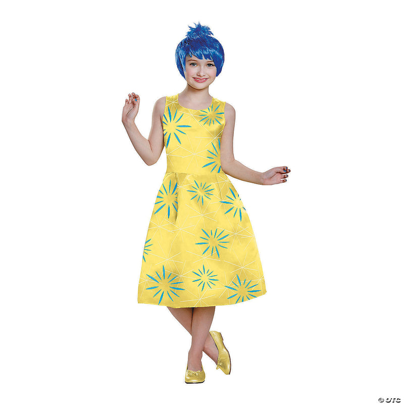 Girl's Deluxe Inside Out® Joy Costume - Large - GIRLS 10-12 - image 1