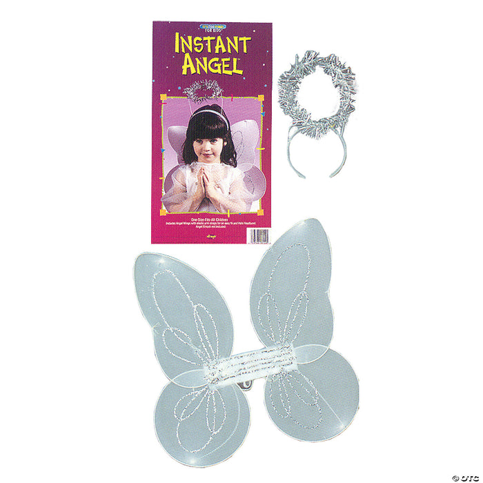 Girl's Instant Angel Costume