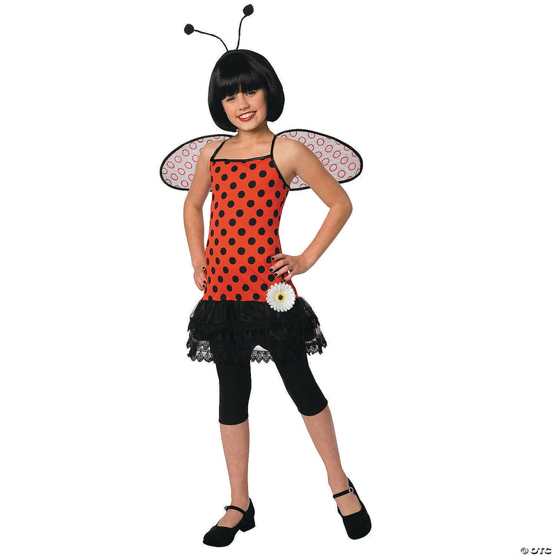 Girl’s Love Bug Ladybug Costume - Large - LARGE - image 1