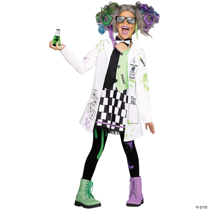 Girl's Mad Scientist Costume