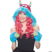Girl's Monster Hood - PURPLE - image 2