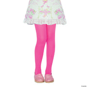 Girl's Opaque Tights | Costume-Shop.com - GREEN / SMALL - image 2