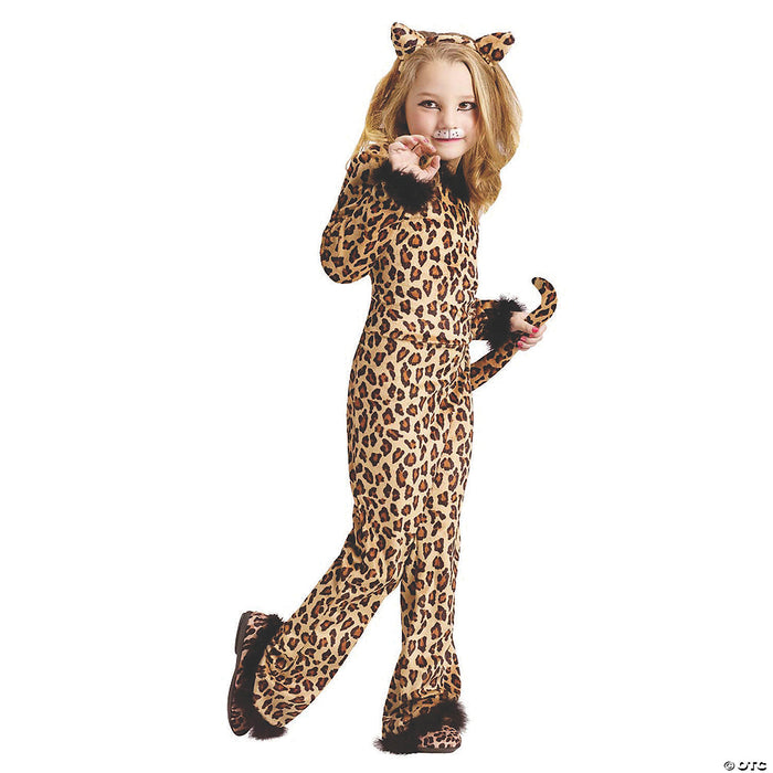 Girl's Pretty Leopard Costume - Large