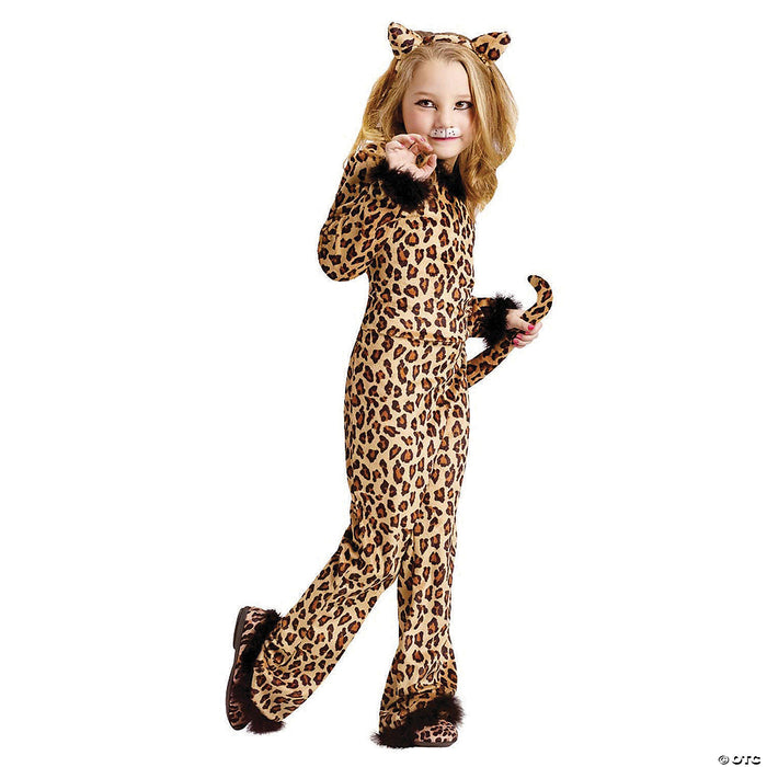 Girl's Pretty Leopard Costume - Large