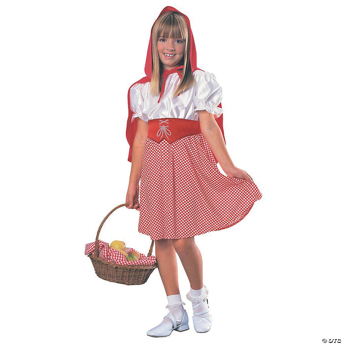 Girl's Red Riding Hood Costume - Large