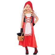 Girl's Red Riding Hood Costume - MEDIUM - image 1