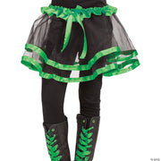 Girl's Ribbon Tutu-Green - GREEN - image 1