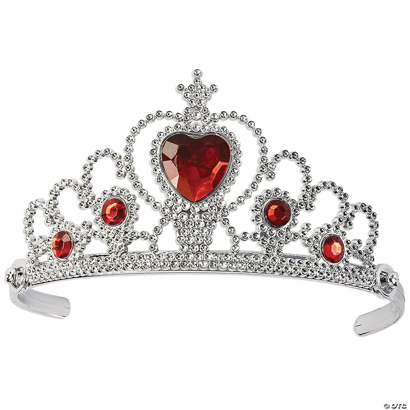 Girl's Ruby Heart Tiara - image 1