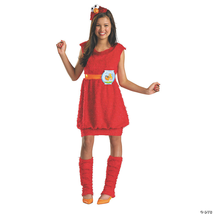Girl’s Sesame Street™ Elmo Costume - Large