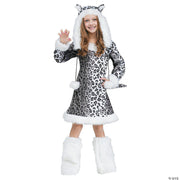 Girl's Snow Leopard Costume | Costume-Shop.com - LARGE - image 1