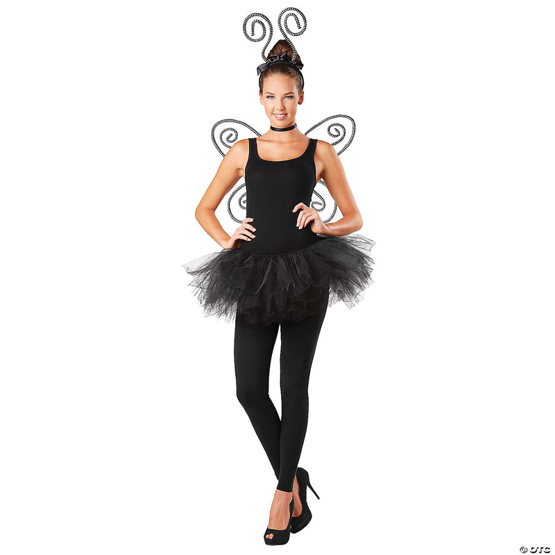 Girl's Striped Antenna and Wings | Costume-shop.com - image 1
