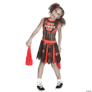 Girl's Undead Cheerleader Costume - LARGE - image 3