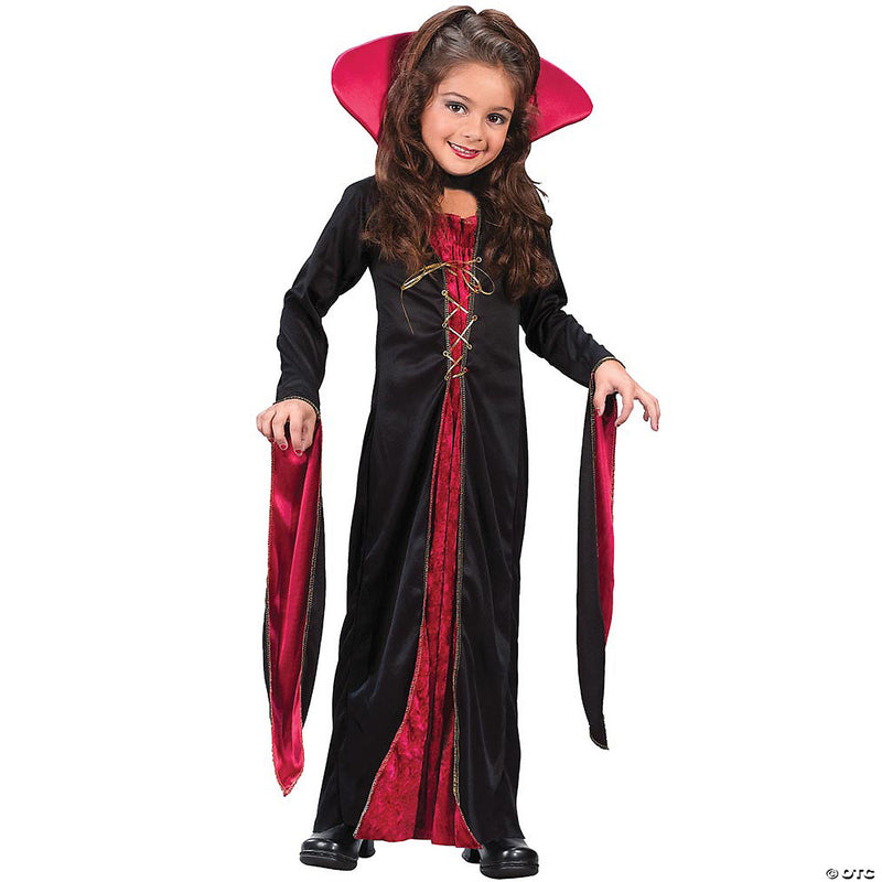 Girl’s Victorian Vampiress Costume - Medium - MEDIUM - image 1