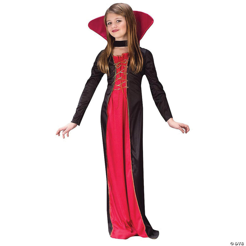 Girl's Victorian Vampiress Costume - GIRLS 12-14 - image 2