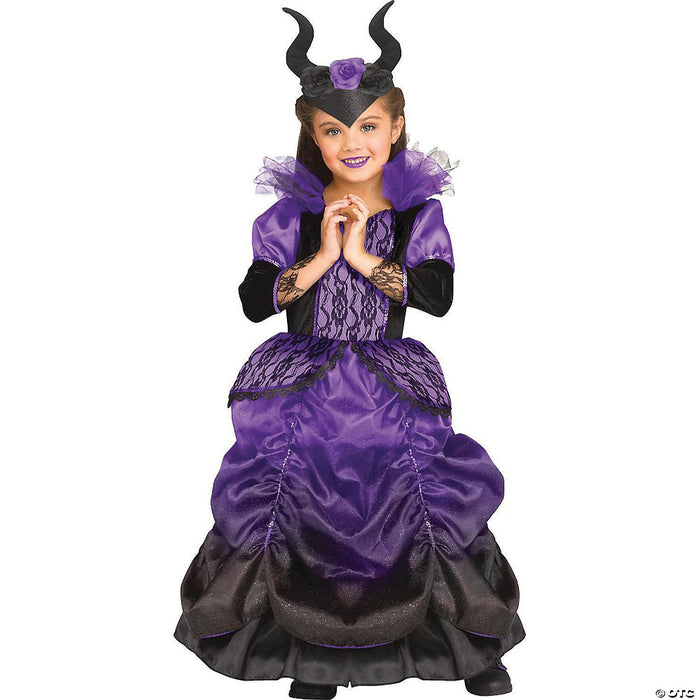 Girl's Wicked Queen Costume -  3T-4T