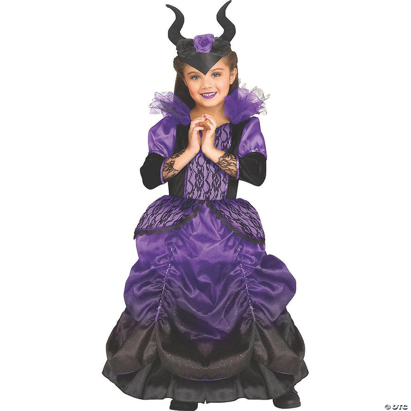 Girl's Wicked Queen Costume - CHILD 4-6X - image 1