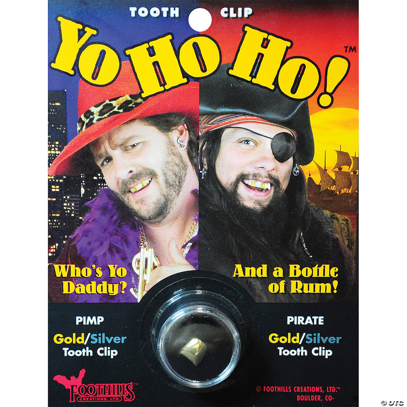 Gold Clip-On Tooth | Costume-Shop.com