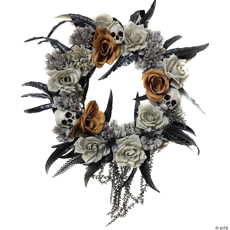 Gothic Halloween Wreath - image 1