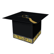 Graduate Cap Card Box - BLACK - image 1