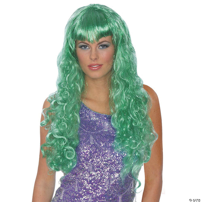 Enchanting Blue Mermaid Wig | Costume-shop.com