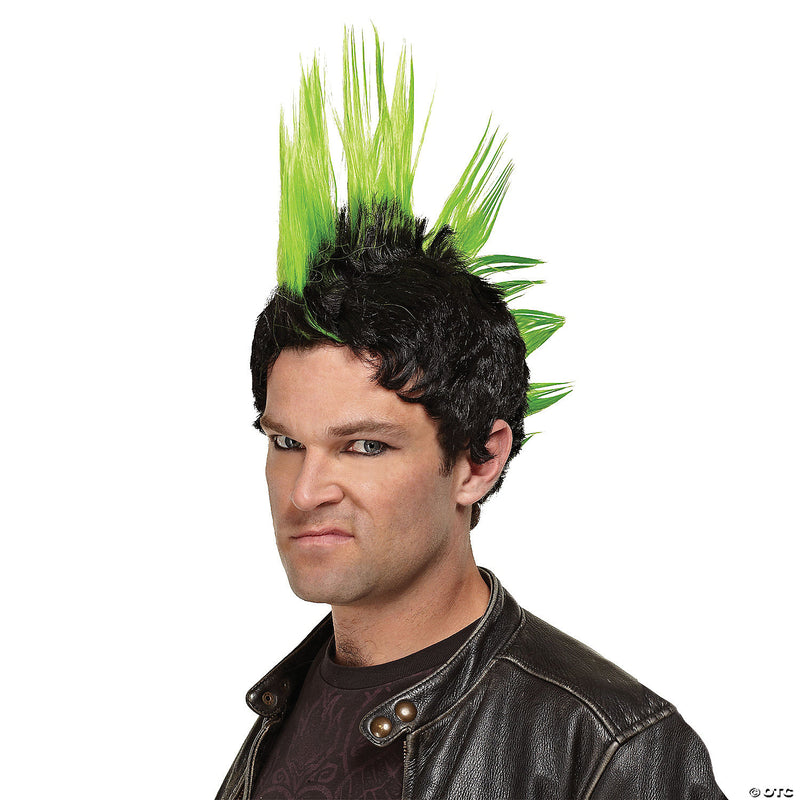 Green Punk Rocker Wig - image 1