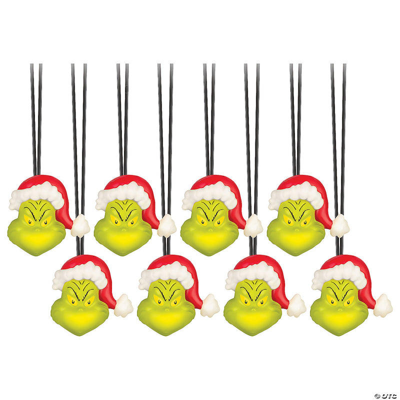 Grinch EmoteGlow Musical 8-Bulb Christmas Light String Decoration - image 1