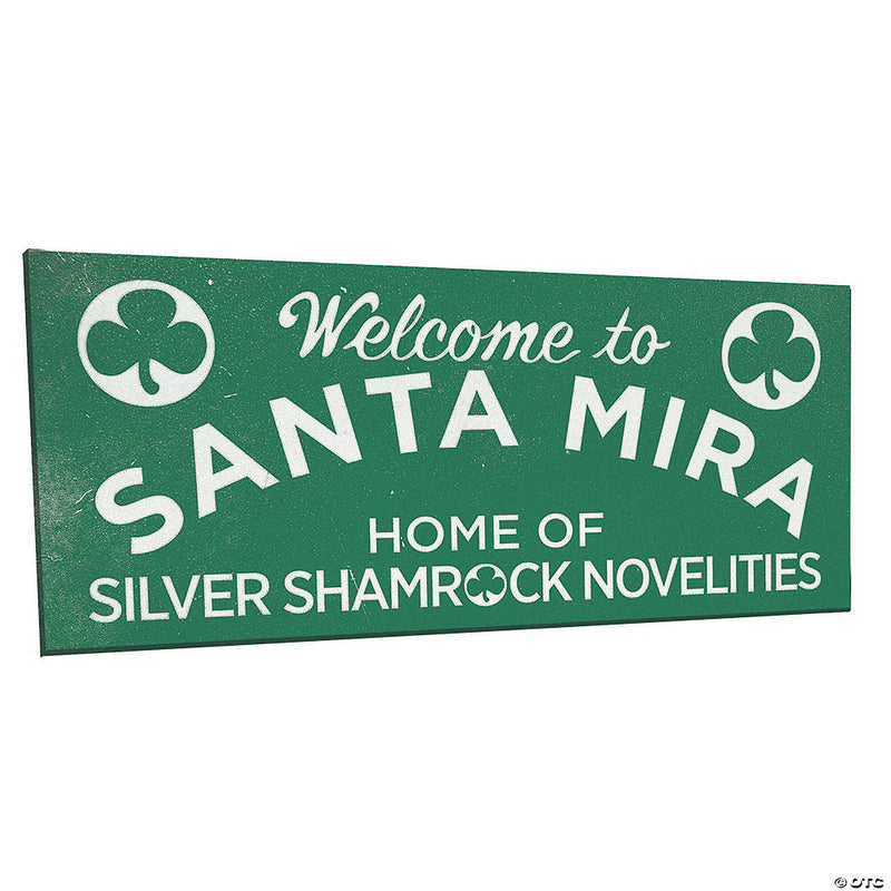 Halloween 3: Season of the Witch Santa Mira Sign Halloween Decoration - image 1