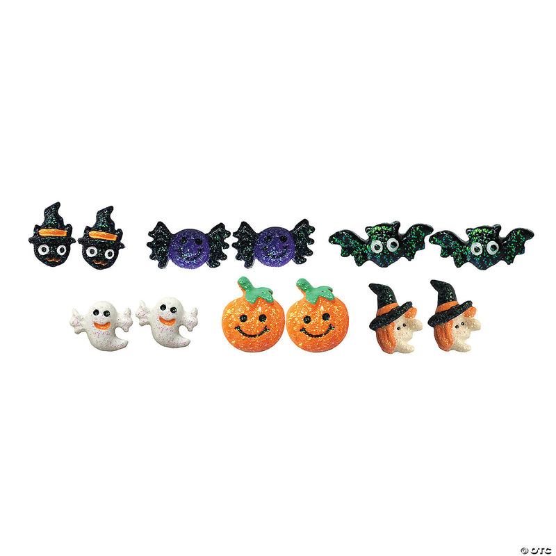 Halloween Earring Set 6Pk - image 1
